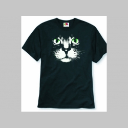 mačka  pánske tričko čierne materiál 100%bavlna